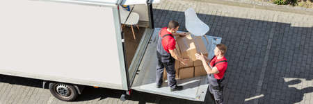 Movers With Van Or Truck. Moving And Delivery