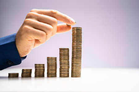 Business Growth Concept. Invest Money And Insuranceの写真素材