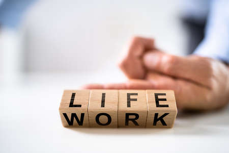 Work Life Balance Concept And Corporate Employment Careの写真素材