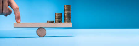 Money Leverage And Economy Balance. Inflation Insurance