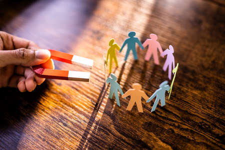 Job Recruitment And Lead Attraction Using Magnetの写真素材