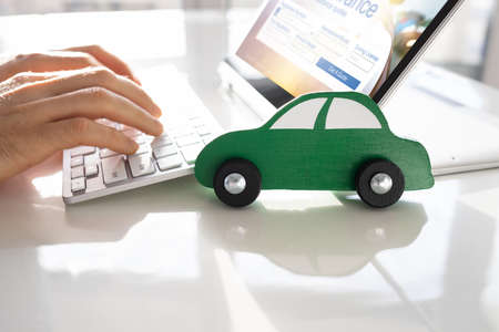 Buy Sell Online Car Insurance On Computer
