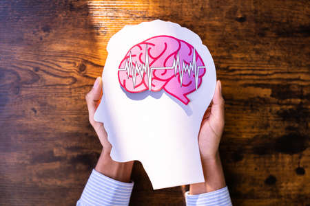 Medical Health Care Insurance And Brain Epilepsy Conceptの写真素材