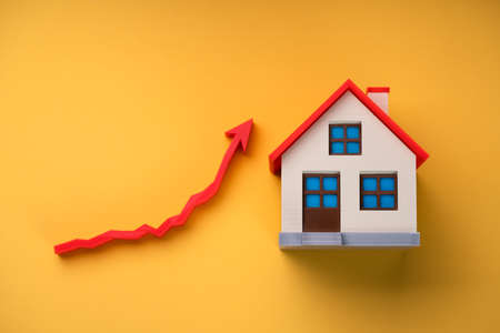 Real Estate Property Tax And Development. Price Chartの写真素材