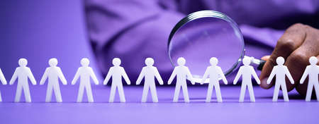 Staffing, Recruiting And Employee Selection Concept. Business Interviewの写真素材