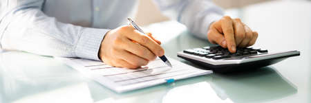 Tax Account Working With Public Records Ledger