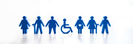 Inclusion And Equality Concept. Protect Diversity. Inclusive Communityの写真素材