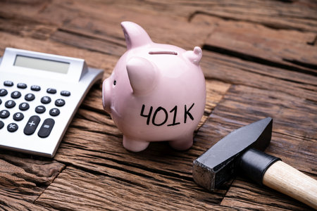 Financial Advice And Tax Saving. Money Save Piggybank