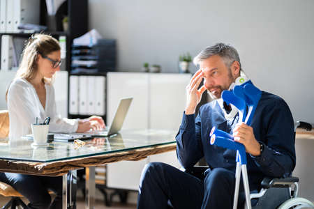 Worker Injury And Disability Compensation. Social Security Claim