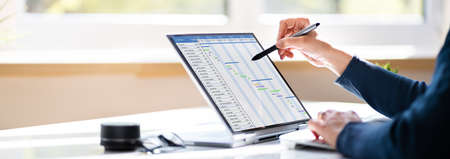 Gantt Project Management Chart Software In Office