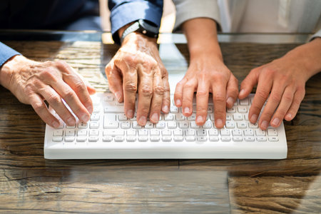 Agile Pair Programming And Extreme Coding. Business Softwareの写真素材