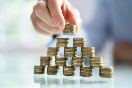 Economy And Money Saving. Banking And Inflation