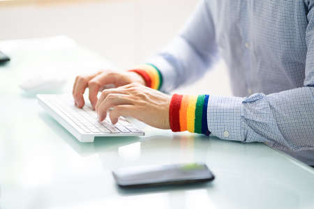 Inclusive Diversity LGBT Colors. Diversity And Inclusion Insurance