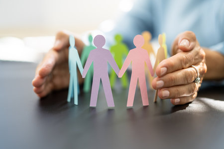 Diversity And Inclusion At Workplace. LGBT Leadership And Insuranceの写真素材