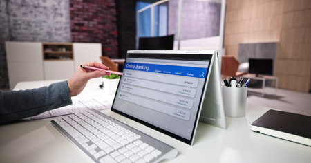 Electronic Bank Balance Statement And Transfer Using Internet