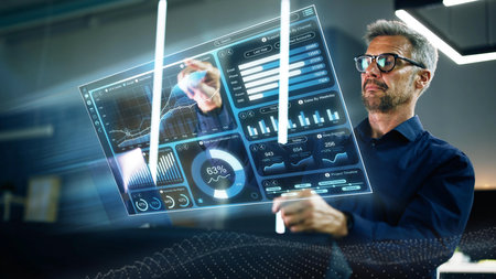 Financial Data Analyst Using KPI Dashboard Technology