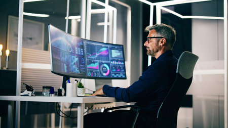 Business Data Analytics Dashboard And KPI Performance