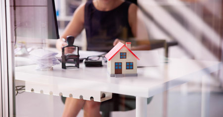 House Property Tax And Real Estate Appraisalの写真素材