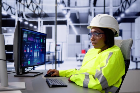 African Female Computer Designer - Empowering Women