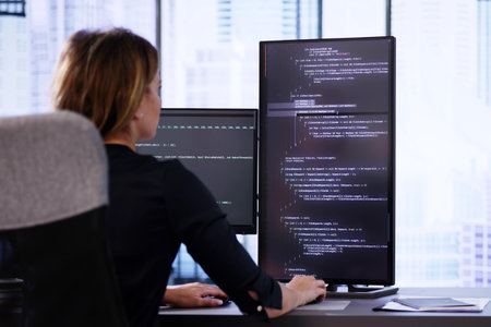 Developing software code for web developer to debug