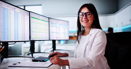 Medical Bill Codes Audit And Billing In Hospitalの写真素材