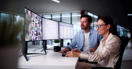 Virtual Tax Software Training Conference. Video Webinarの写真素材