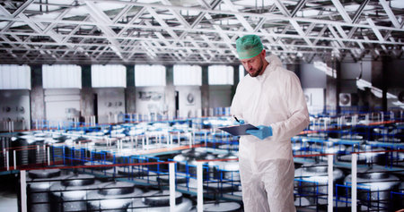 Wine Business Industry Inspection And Control At Production Facility