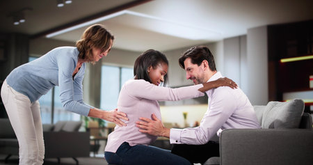 Supportive Doula Provides Care and Treatment for Pregnant Couple's Future
