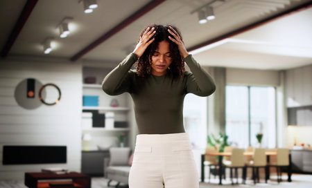 Vertigo Dizziness And BPPV Brain Pain Strokeの写真素材