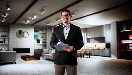 Real Estate House Appraisal And Home Checkの写真素材