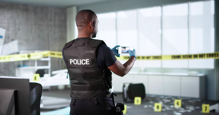 Investigation Into A Robbery Turns Into A Forensic Photography Scene.