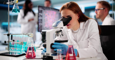 Discovering New Vaccines In The Pharmaceutical Research Lab On PC