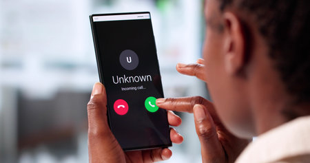 Tax Fraud Scam Targets Vulnerable Women Through Phone And Emailの写真素材