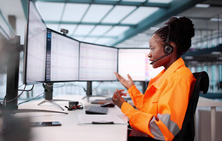 Emergency Call Center Professional Helps Aid African American Woman Safely