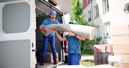 Skilled Delivery Team Moves Furniture Efficiently For Happy Customers Furniture Delivery