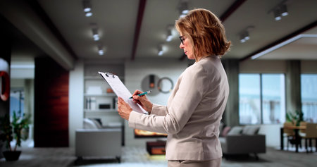 Real Estate Appraiser: Assessing Properties For Financial Valuations And Inspectionsの写真素材