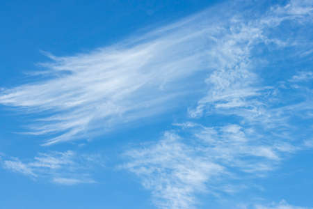 Clouds against the blue sky, natural landscape.の写真素材