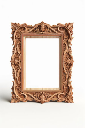 Elegant Tall Picture Frame with Classical Modern Designの素材