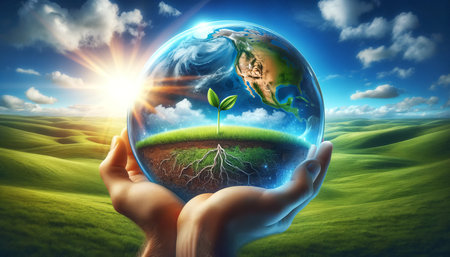 Holding the Earth: Responsibility for Growth and Renewalの素材