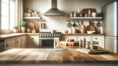 Bright Airy Kitchen with Sleek Contemporary Designの素材