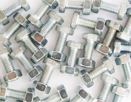 Bolt and screw for metallic works