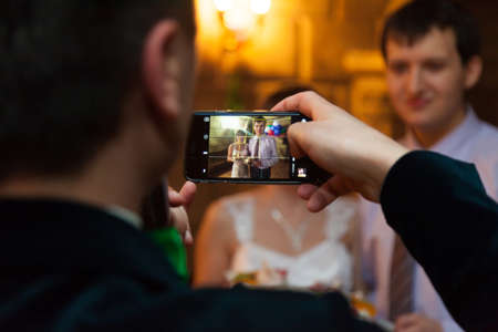 wedding photographyの写真素材