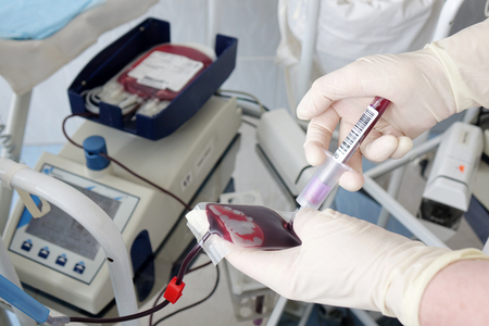 Medical equipment for blood donors. laboratories, patientの写真素材