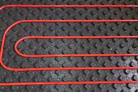 The floor heating system. Technologiesの写真素材