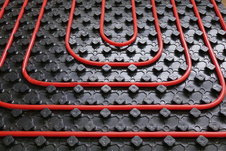 The floor heating system. Technologiesの写真素材
