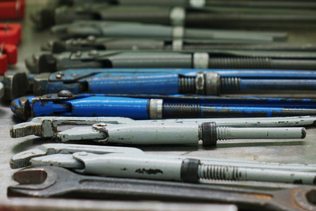 set of plumbing keysの写真素材