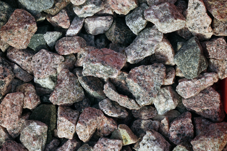 Granite gravel texture. construction  closeupの写真素材