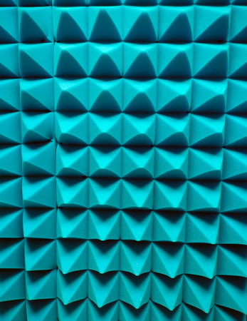 Geometric background with pyramids. Geometry conceptの写真素材