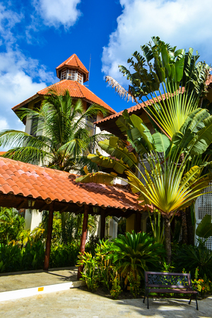 Travel in Dominican Republic. Luxury carribean hotelsのeditorial素材