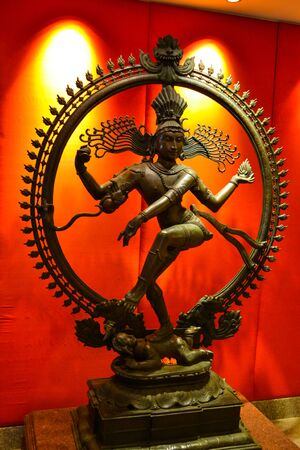 Incredible India. Diffrent statues and signsの写真素材